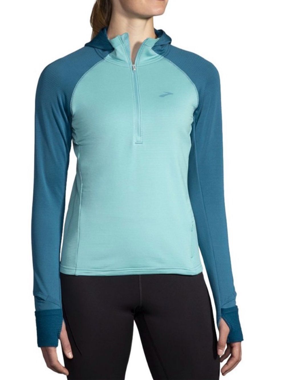 Brooks Notch Thermal Running Hoodie Women's Performance Pullover NEW Size L new - Picture 3 of 10